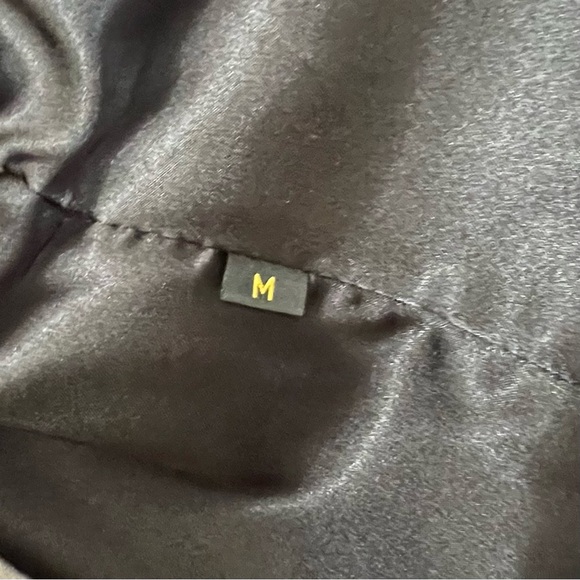 Long Leather Coat w/Sheepskin Collar - Picture 15 of 16